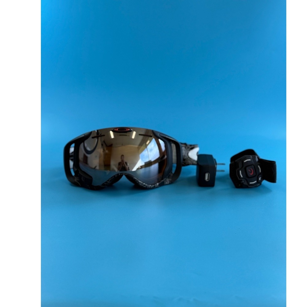Oakley Airwave 1.5 Snow Goggles HUD Fire Iridium Parts Repair